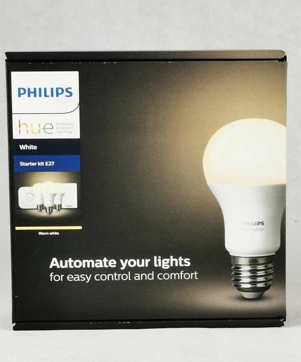 Produktbild Philips Hue White Starterset (E27, 9.50 W, 800 lm, 3 x)