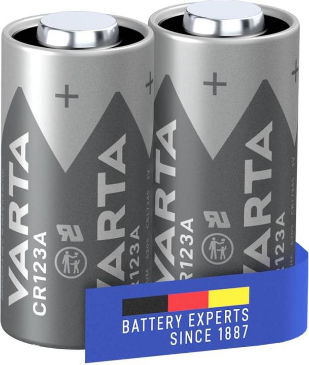 Image du produit Varta Photo Lithium (2 pcs, CR123A, 1430 mAh)