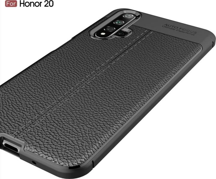 Produktbild Screenguard Huawei Nova 5T Hülle Leather Design TPU Cover (Huawei Nova 5T)