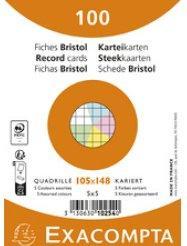 Produktbild Exacompta Karteikarten (105 x 148 mm, 205 g/m², 100 x)