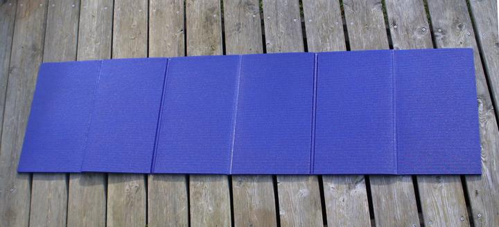 Actual product image Relags Foldable sleeping mat