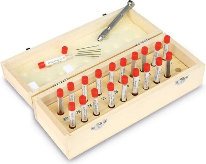 Daytools HSS miniature drill bit set MBS-100, 0.35...1 mm, 100 pieces (1 mm)