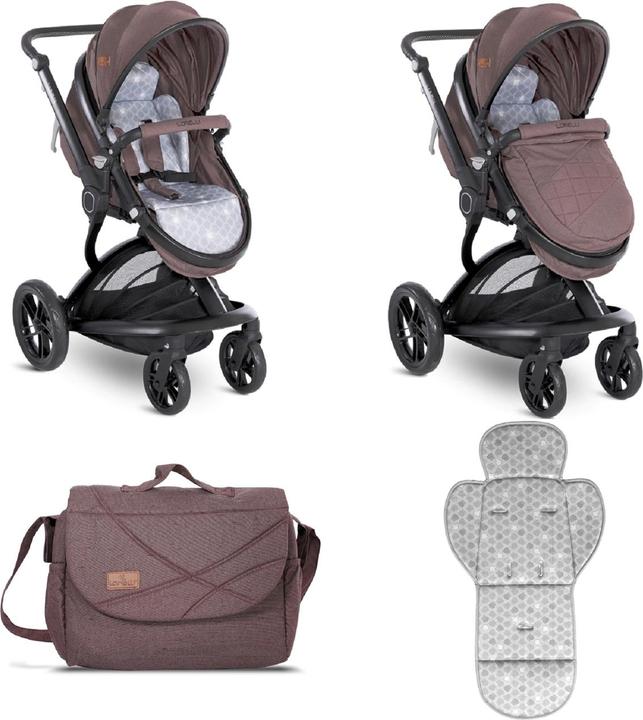 Actual product image Lorelli Combi stroller Lumina 2 in 1