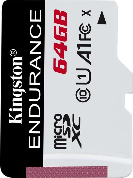 Produktbild Kingston Endurance microSDXC Card 64GB (64 GB, microSDXC, U1, UHS-I)