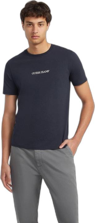 Guess slim fit t-shirt mit gesticktem logo (XL)