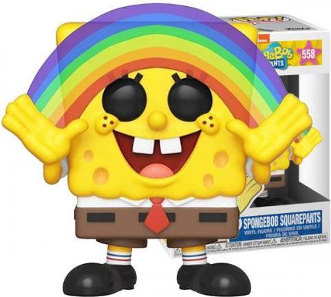 Produktbild Funko POP! - SpongeBob Schwammkopf: SpongeBob mit Regenbogen
