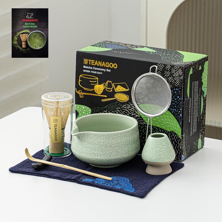 Teanagoo 7-teiliges Matcha Teezeremonie-Set