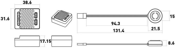 Produktbild Isdt Brushed Regler ESC70 mit Bluetooth