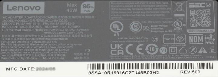 Produktbild Lenovo 45-W-Standardnetzteil (USB Typ-C) (45 W)