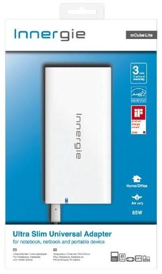 Image du produit Innergie mCube Lite Adaptateur CA universel (65 W)