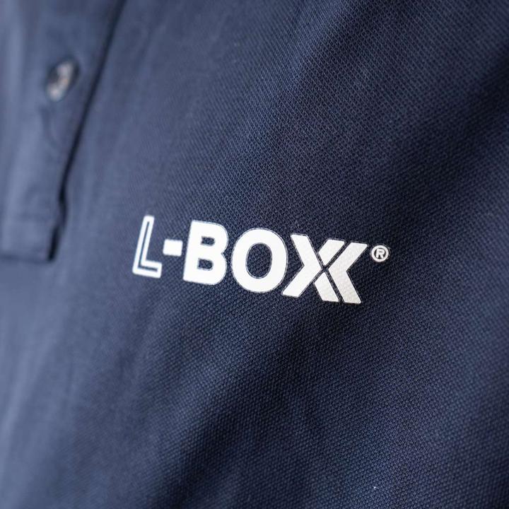 Immagine prodotto L-Boxx Polo da uomo navy/bianco taglia XL (XL)