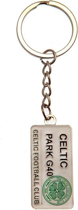Actual product image Celtic FC Keyring street sign