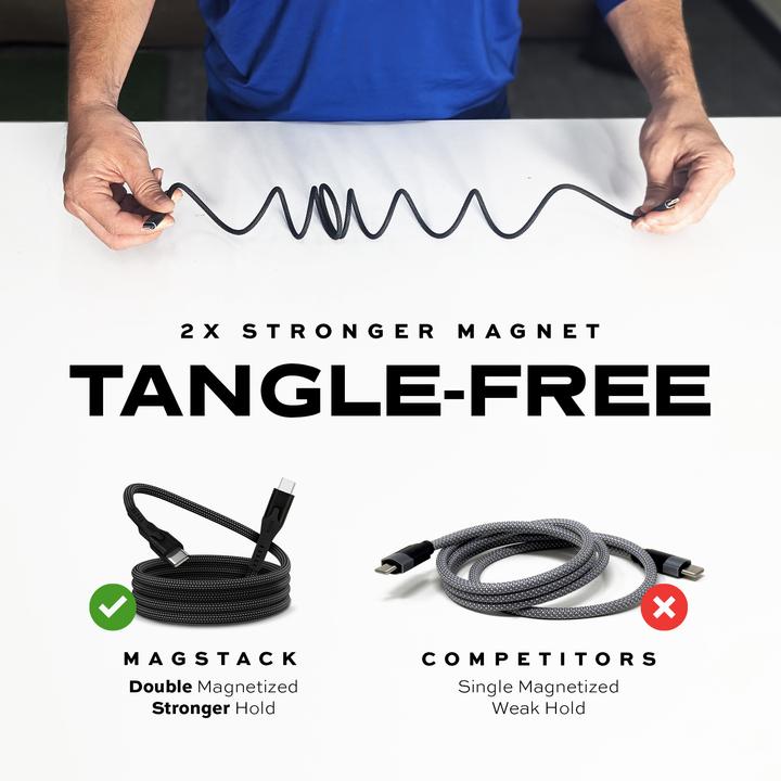 Actual product image Statik MagStack USB C — USB C (1 m, USB 3.2 Gen 1, 100 W)