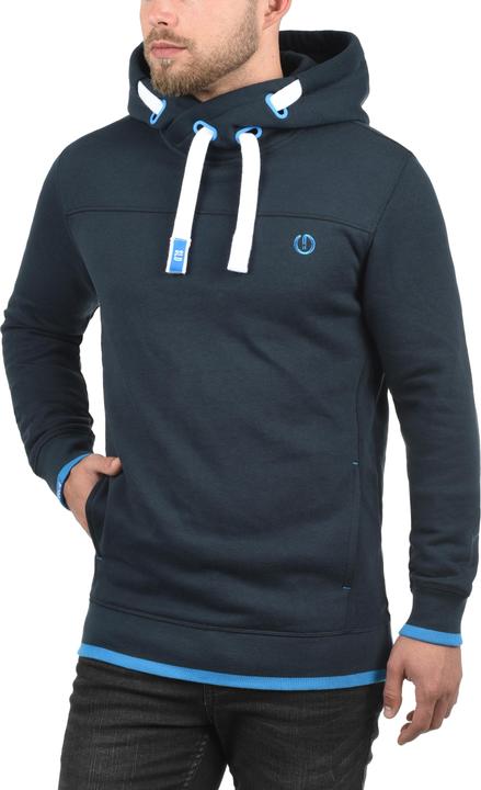 Immagine prodotto Solid BenjaminHood Felpa Con Cappuccio Tuta Hoodie Da Uomo Con Colletto Incrociato (S)