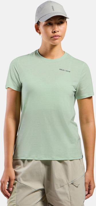 Actual product image Odlo Women's X Pow Merino Tencel T-Shirt Crew Neck S/S (XS)