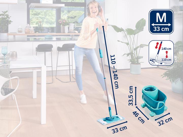 Produktbild Leifheit Set CLEAN TWIST M Ergo Mobile (1 Stk.)