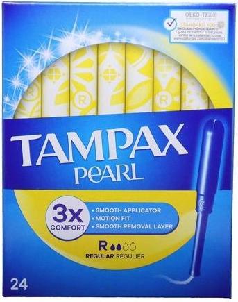 Image du produit Tampax PEARL tampón regular 24 uds (24 x)