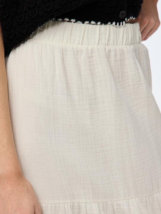 Produktbild Pieces Pcsikka Hw Maxi Skirt Wvn Noos (M)