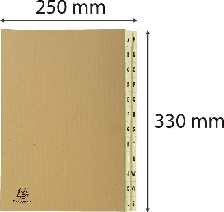 Produktbild Exacompta Ordnungsmappen mit Faltenrücke (A4, 64 x)