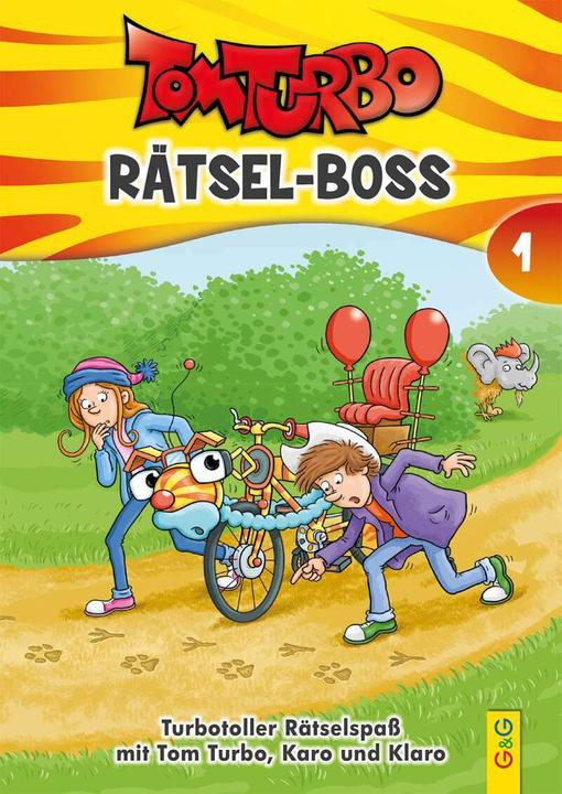 Produktbild Tom Turbo - Rätsel-Boss 1 (Deutsch, Kinder- und Jugendbuch, G&G Verlag, 2021)