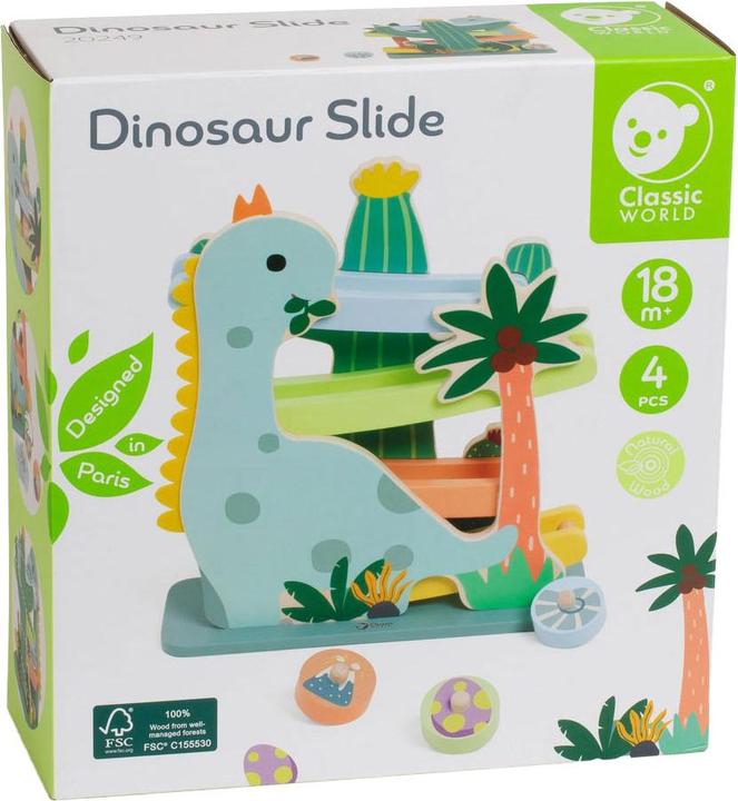 Actual product image Classic World Toboggan dinosaure