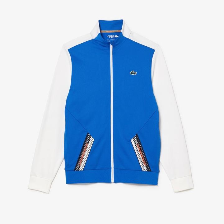 Actual product image Lacoste Mens TENNIS Ripstop Sweatshirt (S)