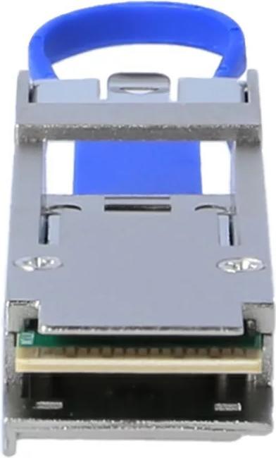 Actual product image BlueOptics Juniper MAM1Q00A-QSA28 compatible 100 Gigabit QSFP28 to SFP28 converter