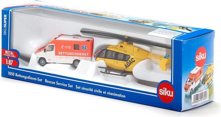 Produktbild Siku 1850 Rettungsdienst-Set