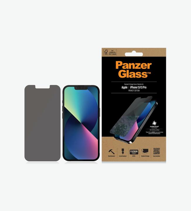 Actual product image PanzerGlass Privacy (1 Piece, Apple iPhone 13)