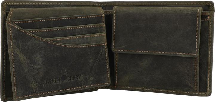 Actual product image Greenburry Vintage Geldbörse Leder 12 cm