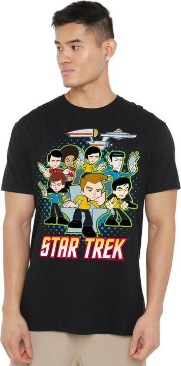 Immagine prodotto Star Trek Quogs Maglietta Collage Uomo (4XL)