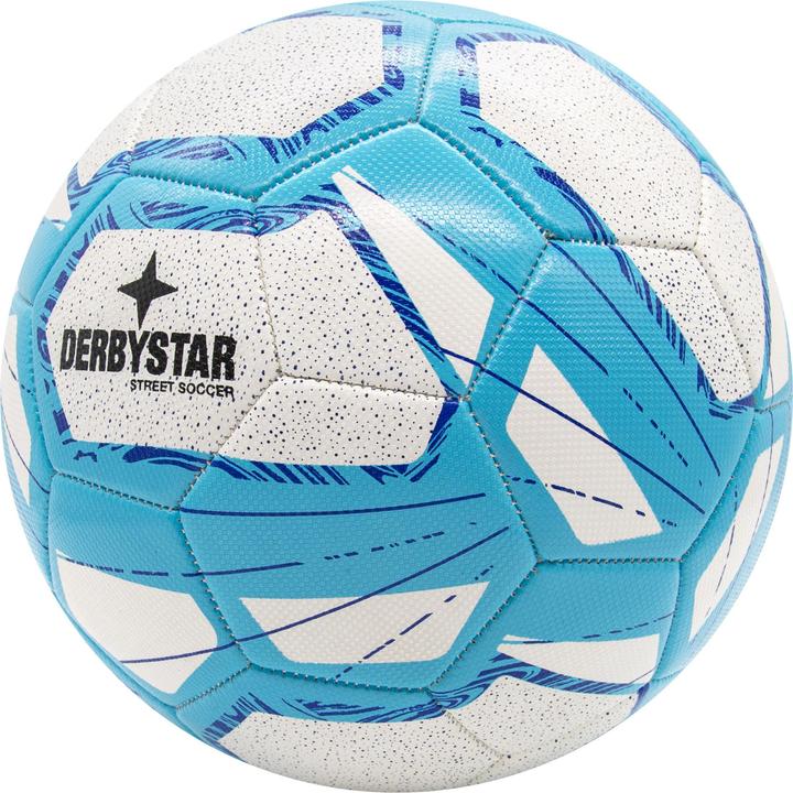 Actual product image Derbystar Street Soccer football size 5 white/blue (5)