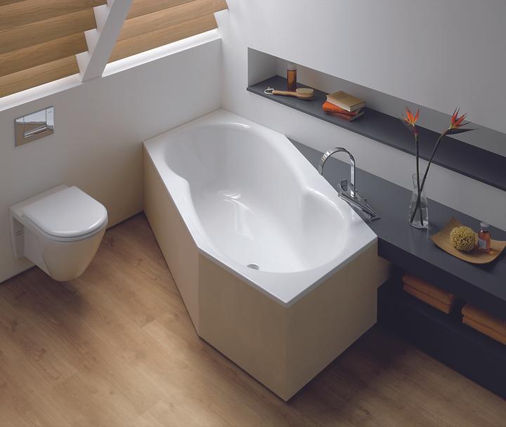 Actual product image Bette Hexagonal bath Metric 90 x 206 cm white smooth 6841 (190 l, 206 cm, 90 cm)