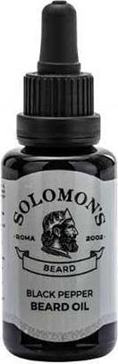 Image du produit Solomon's Beard Huile de barbe Poivre noir (30 ml)