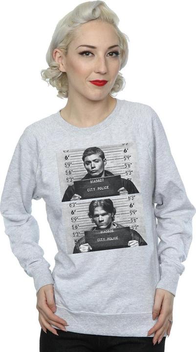 Image du produit Supernatural Sweatshirt Winchester Mugshot Femme/Femme (S)