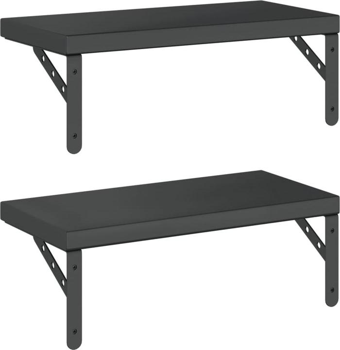 Actual product image VidaXL Wall shelves 2 pcs. 50 x 23.5 cm Noble