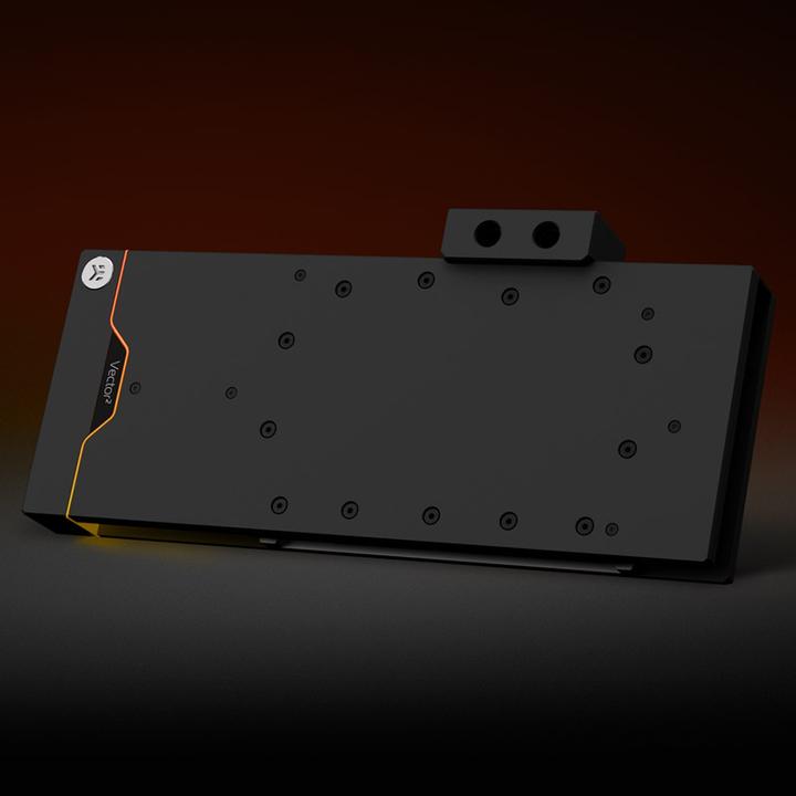 Actual product image EKWB EK-Quantum Vector² Trio RTX 3080/90 ABP D-RGB - Nickel + Acetal