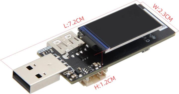 Produktbild Lilygo T-Dongle ESP32-S2 Modul mit Display