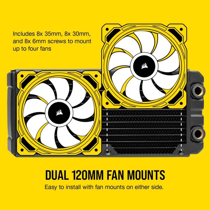 Actual product image Corsair Hydro X Series XR7 240mm (120 mm)