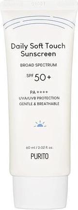 Actual product image Purito Daily Soft Touch (Sun cream face, SPF 50+, 60 ml, 60 g)