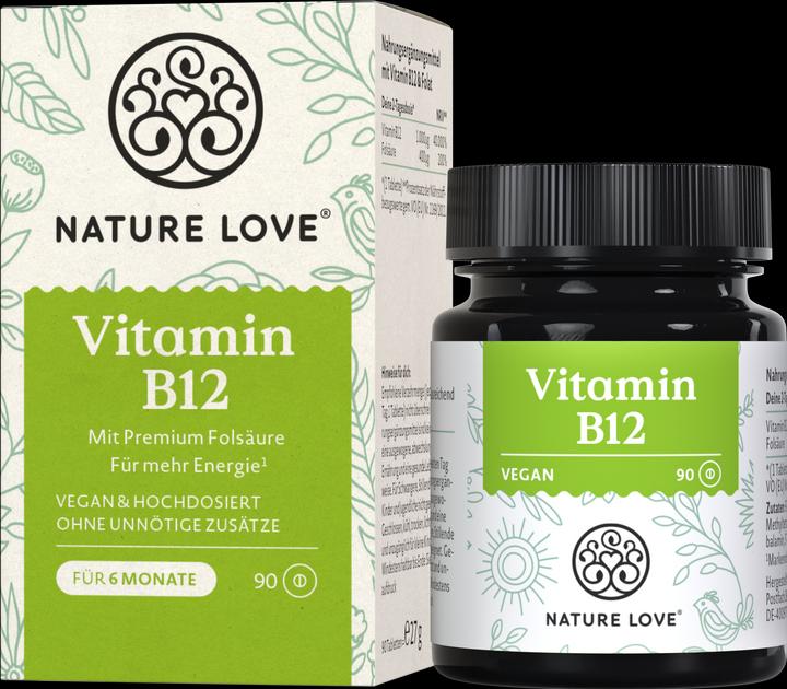 Produktbild Nature Love Vitamin B12 (1 Stück, Tabletten, 27 g)