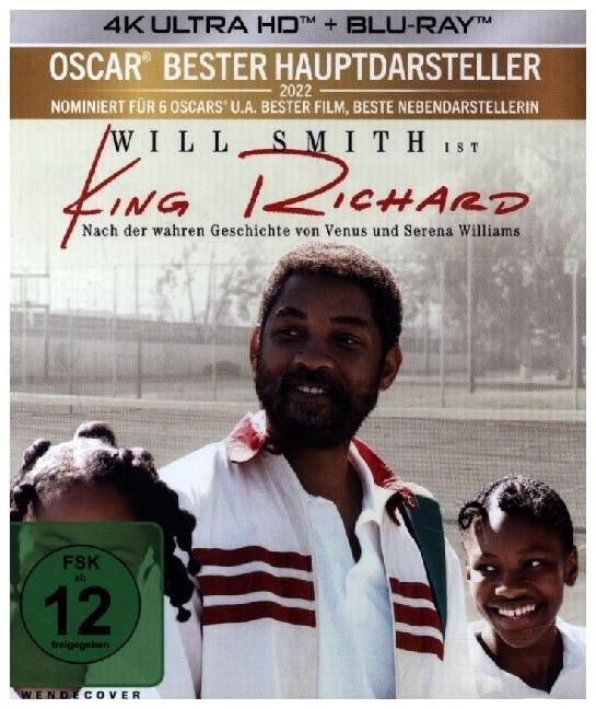 Produktbild King Richard - 4K (Blu-ray, 2022, Deutsch, Englisch)