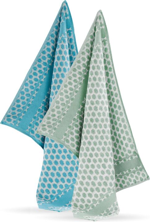 Produktbild Aspero 6 Frottee Baumwoll Geschirrtücher (50 x 70 cm)