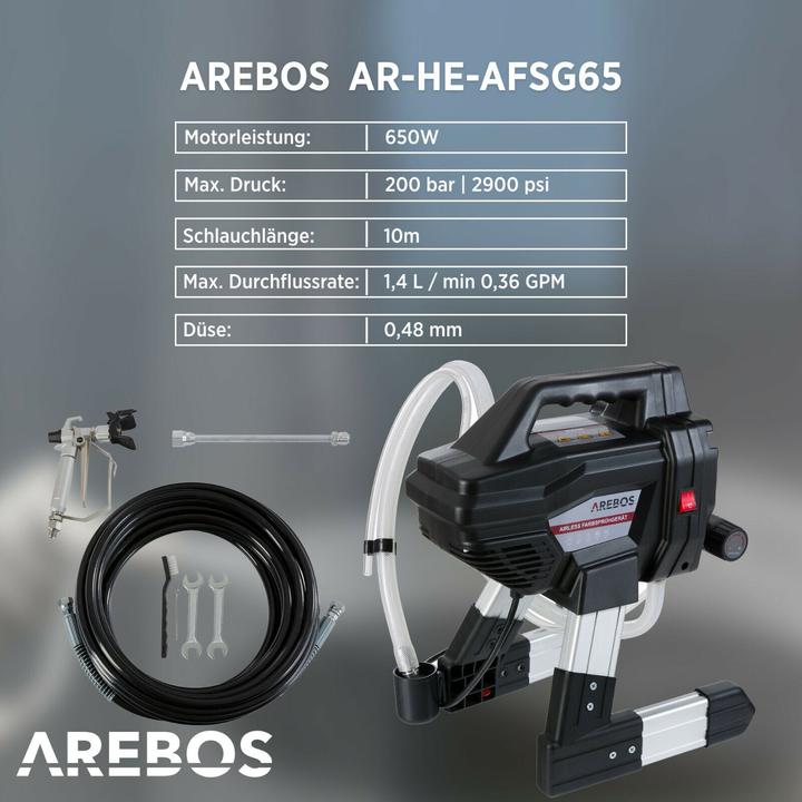 Produktbild Arebos Airless Farbsprühgerät