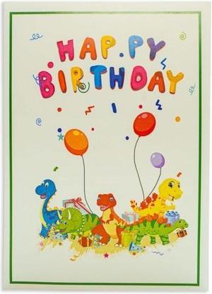 Actual product image MU Classic 3D pop-up dinosaur (1 pcs.)