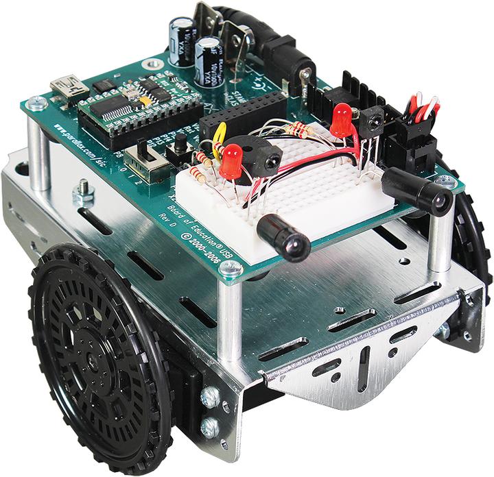 Produktbild Parallax Boe-Bot Roboter-Bausatz mit Bluetooth