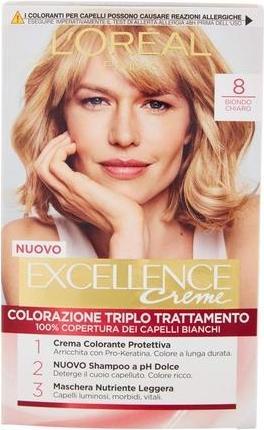 Immagine prodotto L'Oréal Paris L'Oreal Paris Excellence Crema n.08 Biondo Chiaro (08 Biondo chiaro)