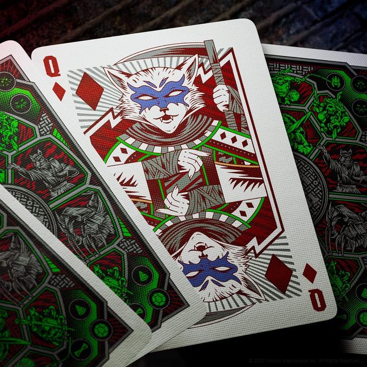 Produktbild Theory11 Teenage Mutant Ninja Turtles Playing Cards | (Englisch)
