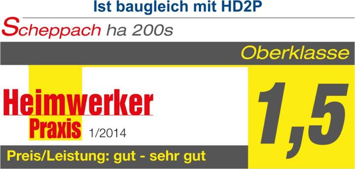 Image du produit Scheppach HD2P (Aspirateur sec)