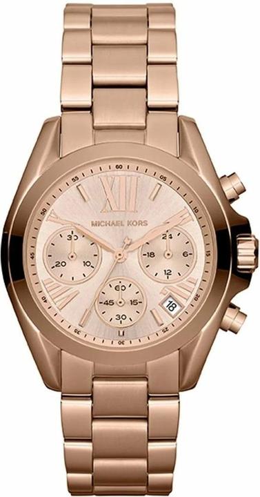 Michael Kors Armbanduhr Bradshaw - Roségold (Chronograph, 35 mm)